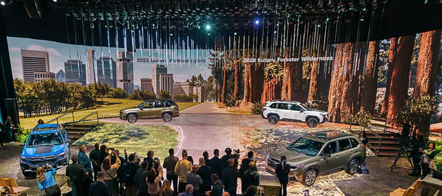 Chicago Auto Show Subaru Booth