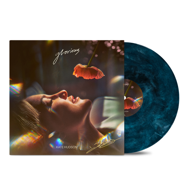 Glorious Dark Teal Vinyl with Signed Art Card