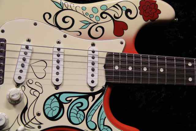 Monterey Fender with pickups and guard Monterey Fender with pickups and guard