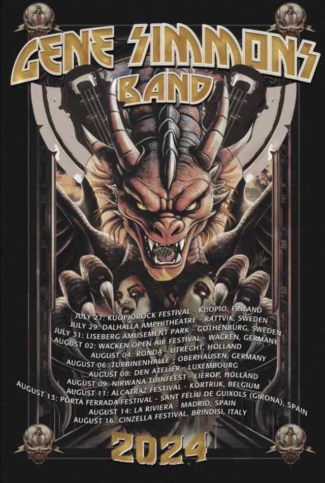 Gene Simmons Band Headed to Europe!