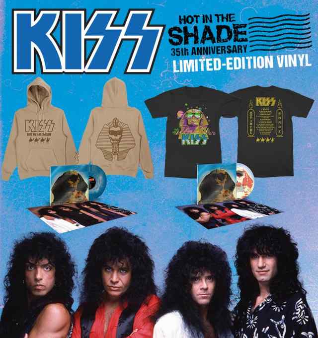 Exclusive New KISS Hot In The Shade 35th Anniversary Collection!