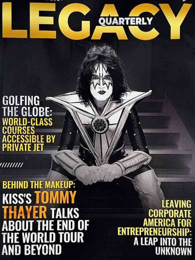 Latest KISS Magazine Cover: Legacy Quarterly Magazine