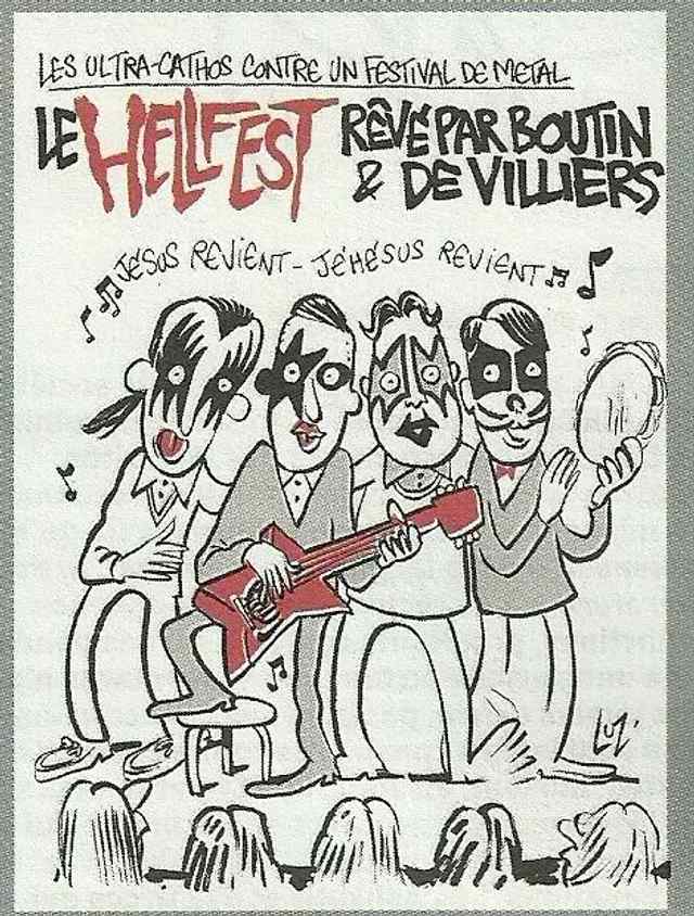 KISS On #CharlieHebdo  magazine 