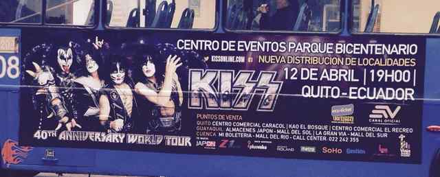 Kiss Quito Ecuador 