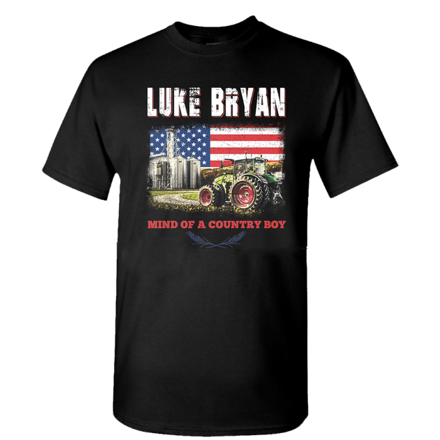 Mind Of A Country Boy Tour Farm Tee
