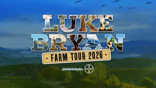 Luke Bryan Returns to California in May for Farm Tour 2026