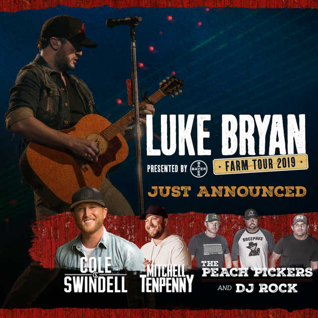 Luke Announces Line-Up for FARM TOUR 2019 