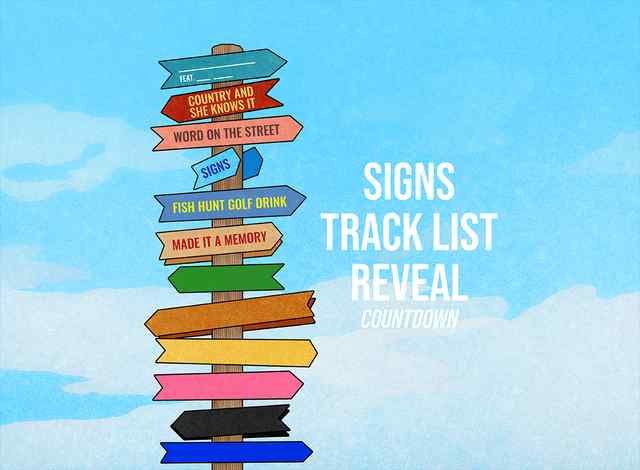 Luke Bryan Reveals Track List for SIGNS Album Coming September 18