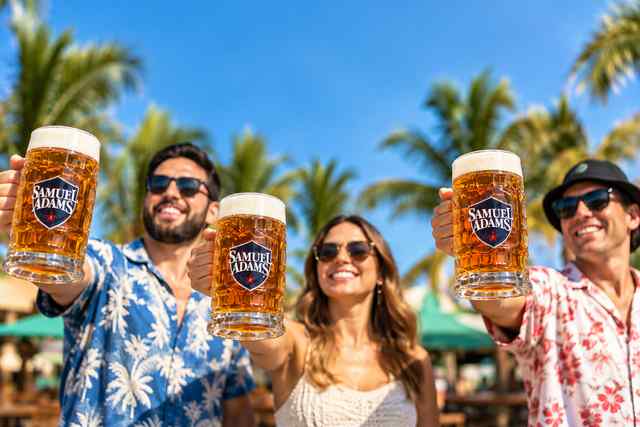 Sam Adams Octoberfest Stein Hoisting Competition