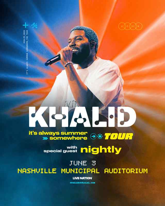 Khalid - It's Always Summer Somewhere Tour