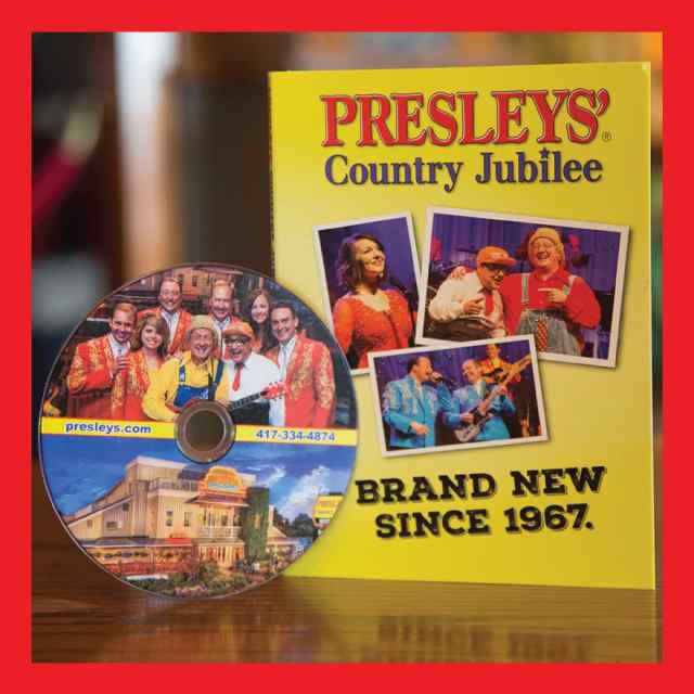 DVD - Presleys Jubilee Take home your very own memory of the Presleys' Country Jubilee show!