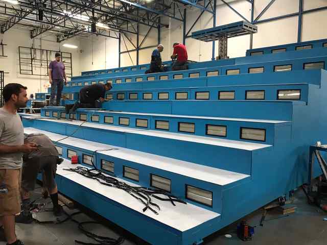 J Balvin Arcoiris Tour Custom Stair Set