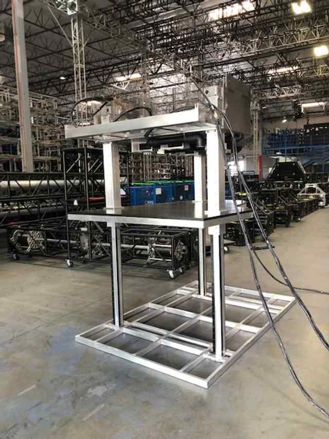 Aerosmith Deuces Are Wild Residency Lexan Piano Lift