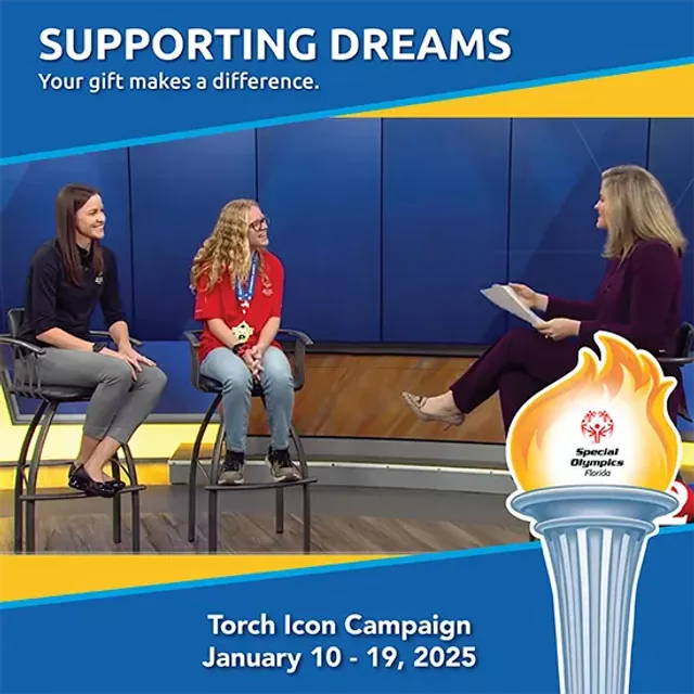 Las noticias de WESH 2 en Orlando ayudan a encender la antorcha