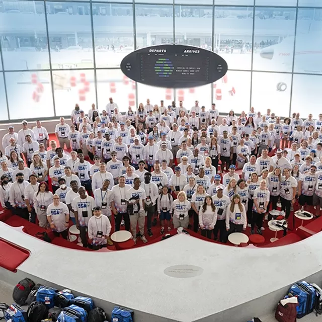 Espesyal Olympics Florid Sportifs Klere sou Etap Mondyal la