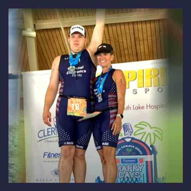 Atleta entrena para Juegos Olímpicos Especiales de EE.UU. Juegos para honrar al difunto padre