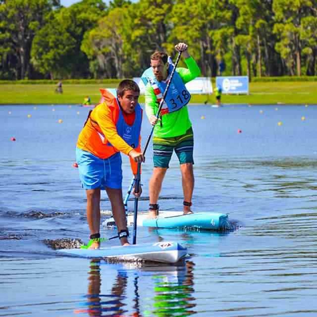 Competencia estatal de stand up paddle