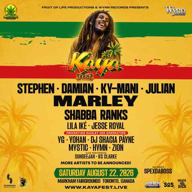Kaya Fest Toronto | August 22nd, 2026