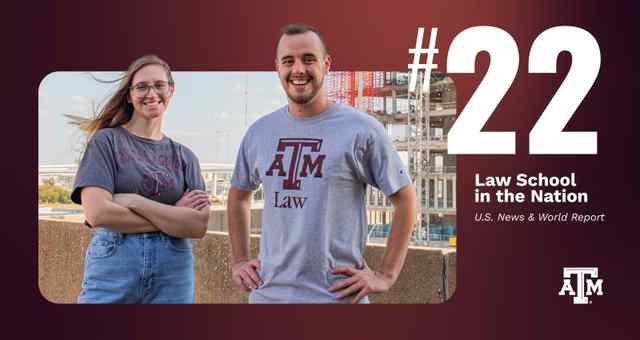 Texas A&M Law School remains #22