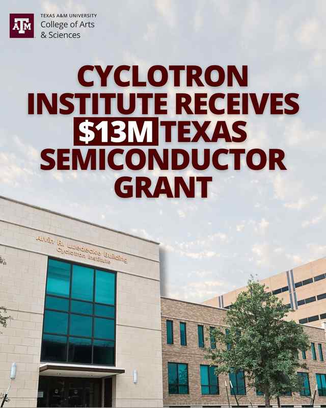 A new grant for Cyclotron Institute