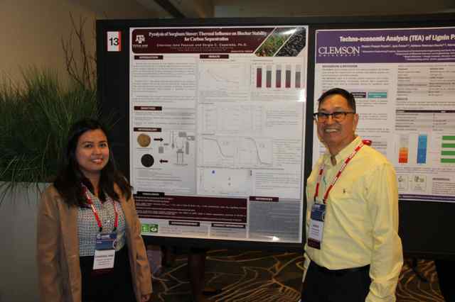 graduate students presented at the ASABE