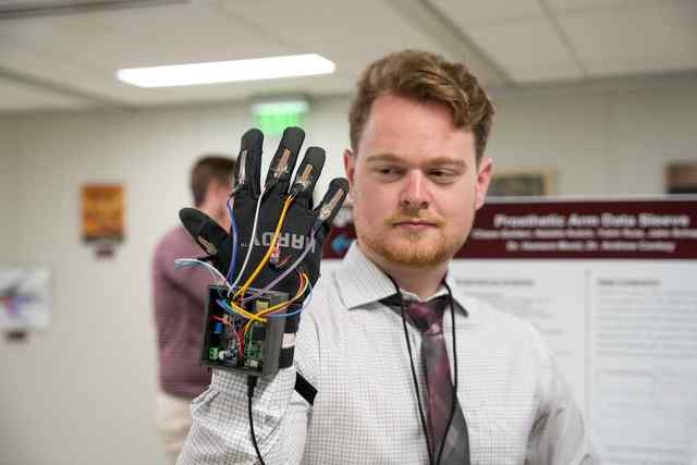 Prosthetic Arm Data Sleeve from TAMU Engineering