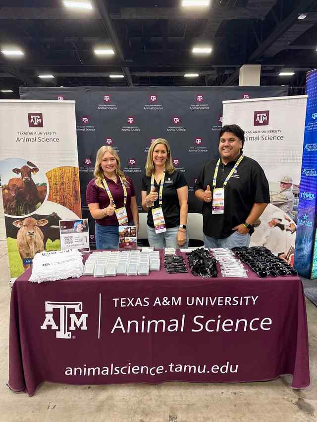 TAMU Animal Science at FFA State Convention