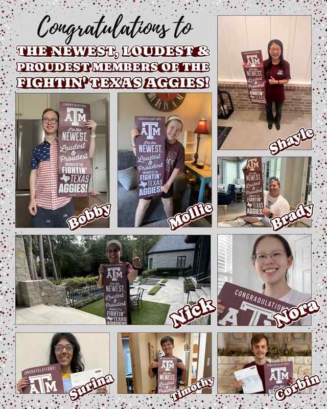 the newest Aggie ACHIEVE class