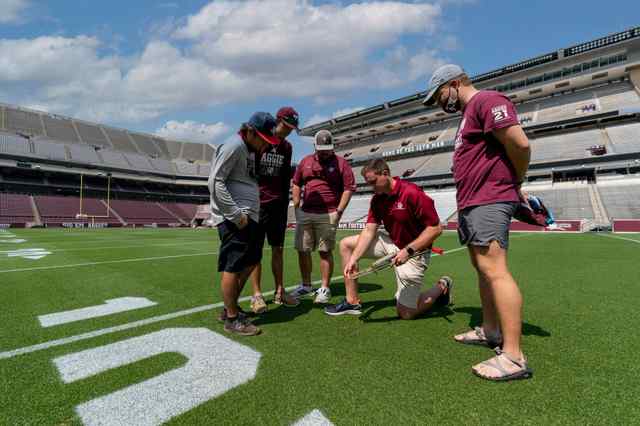 The grass really is greener at Kyle Field!