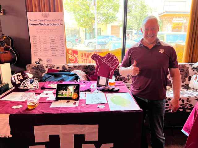 DC Aggies had a great time at the All SEC kickoff event
