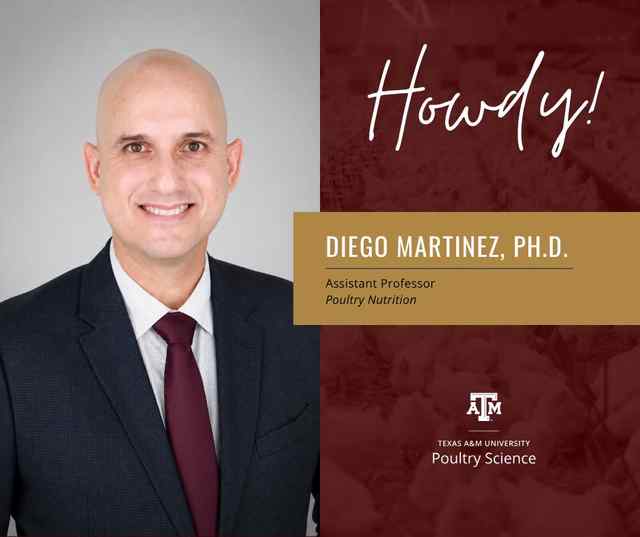 A new faculty member has joined our flock