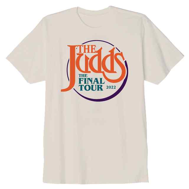 The Judds Final Tour Cream Tee $40 - $50