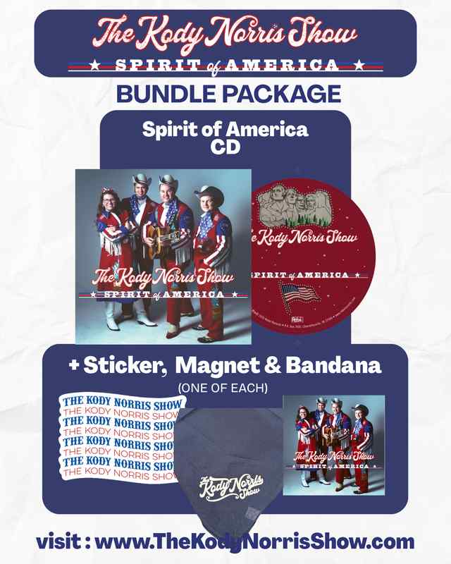 Sprit of America CD Bundle (Only 50 bundles available)