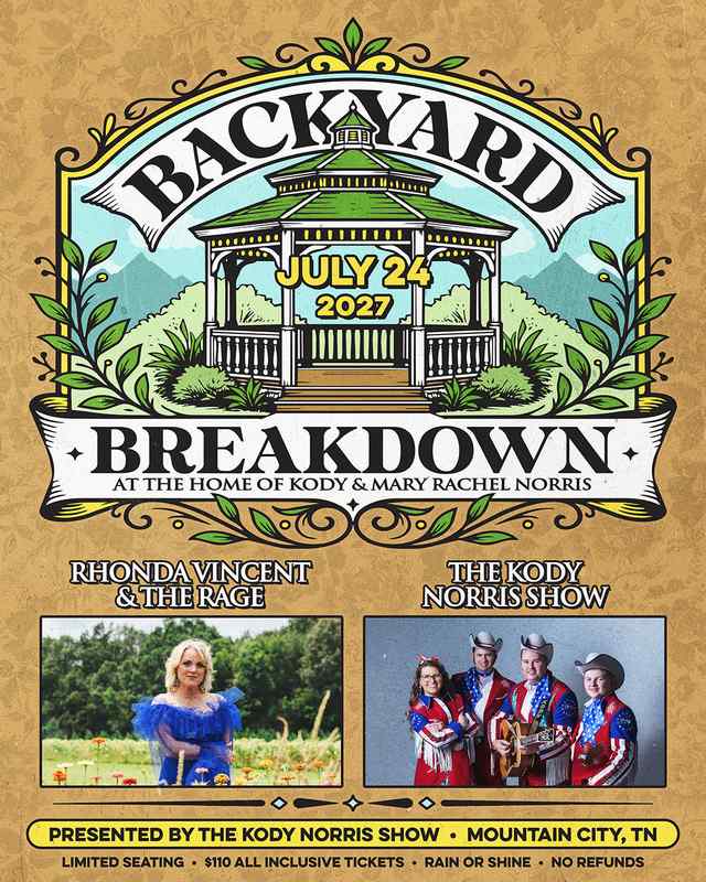 The Kody Norris Show Presents the 5th Annual BACKYARD BREAKDOWN