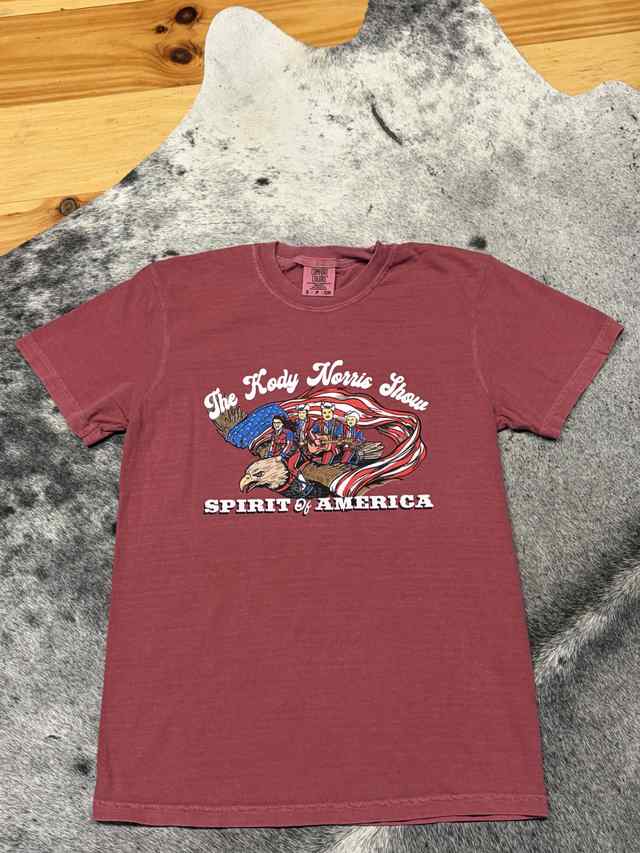 Flying Eagle Tee Red