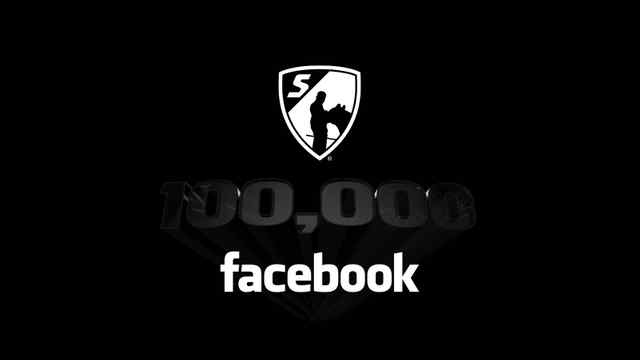 100,000 on Facebook