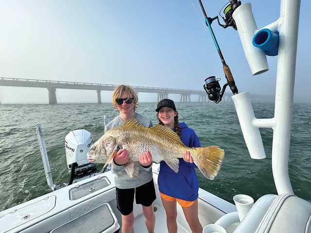 Laura & Will Andrews San Luis Pass, Galveston - 36" drum