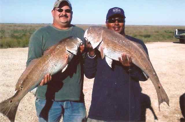 Rodney Fernandez & Eric Hull Anahuac37&quot; &amp; 40&quot; redfish