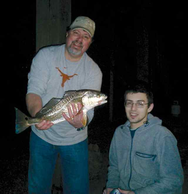 Mike and Chris Milano Copano Bay24&quot; redfish