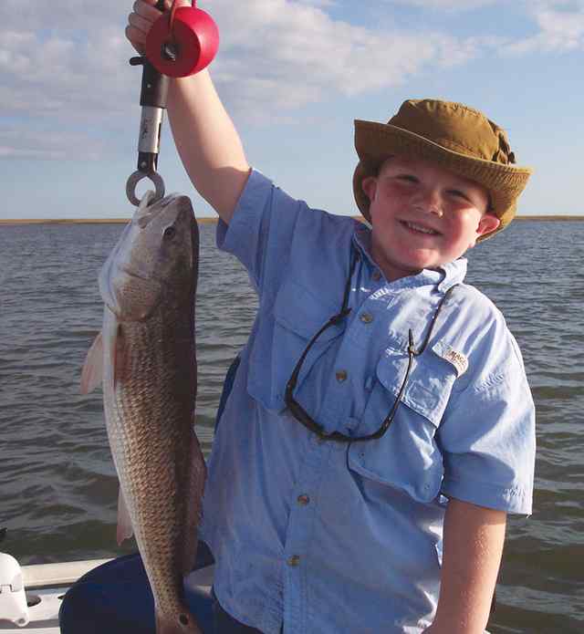 Brady Kalhoefer West Matagorda26&quot; first redfish!