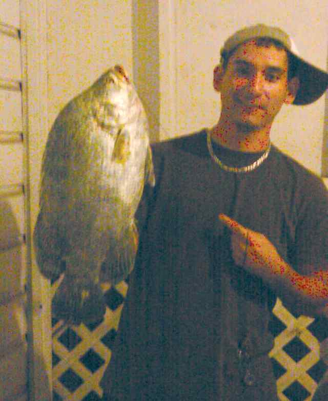 Art Martinez Brownsville Ship Channel21&quot; 8lb black margate