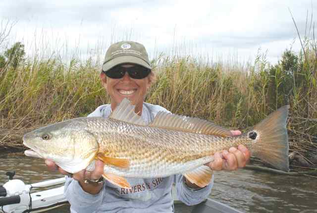 Debbie Haynie Trinity Bay28&quot; redfish
