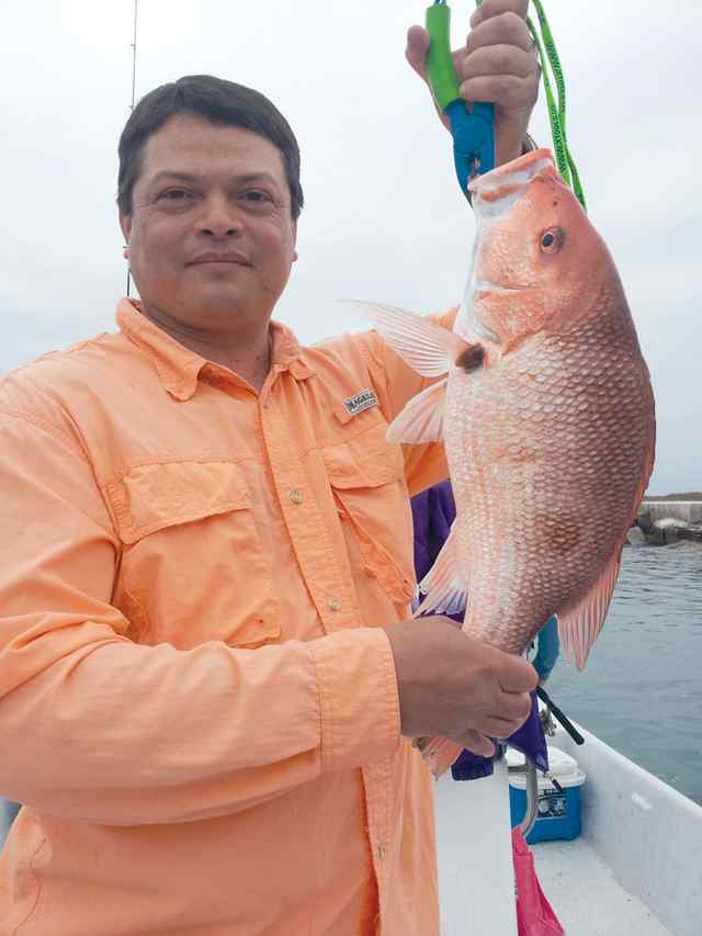John Jimenez Port Aransasred snapper