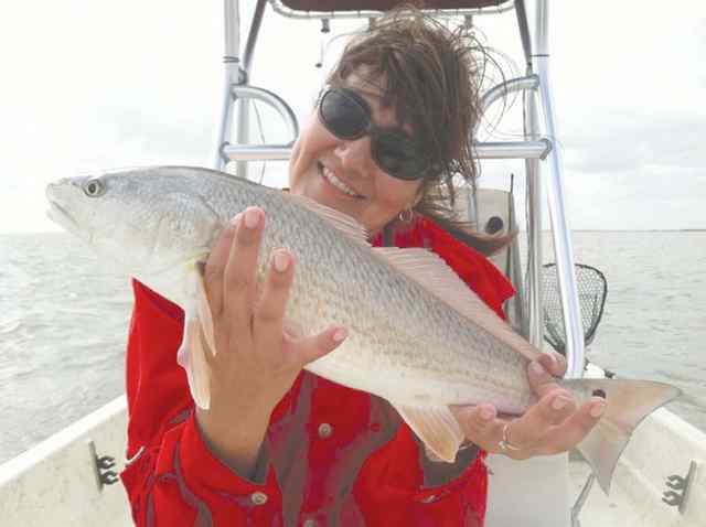 Nancy Ramirez Arroyo Cityfirst redfish!