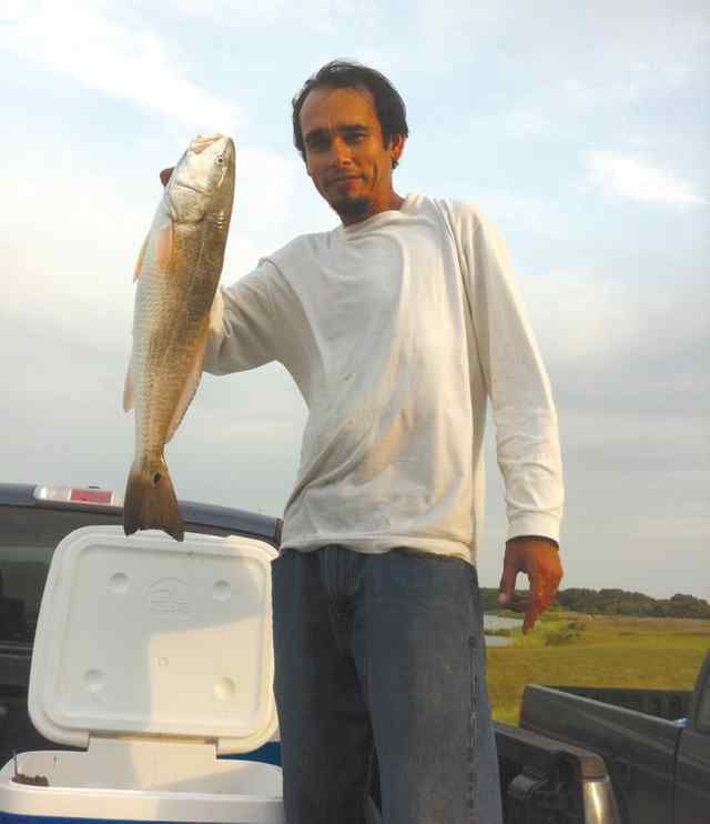 Juan Robert Aransas Wildlife Refuge22&quot; redfish