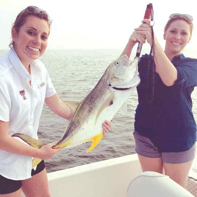 Stephanie & Jackie Eveslage Galvestonfirst jack!