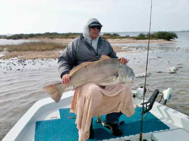 Jack Hutson Redfish Bay44&quot; black drum CPR