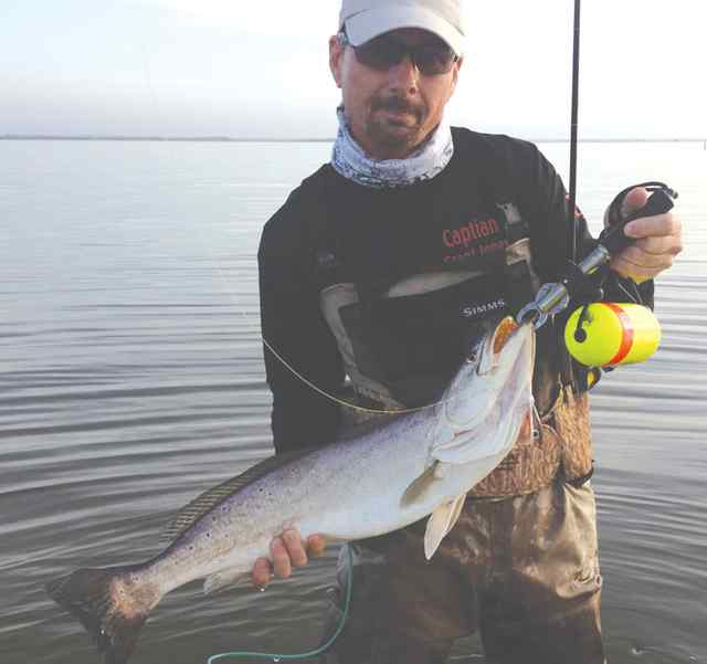 Grant Jones Trinity Bay8.25lb trout CPR