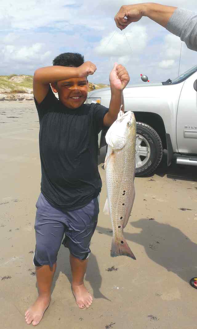 James Robokowski North Padre Island Surf25&quot; redfish CPR