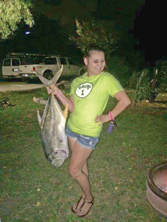 Victoria Boyd Big Shellfirst big catch!